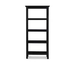 Richland Black 4-Shelf Bookcase -Northlight Outlet Home Store 810543156 3