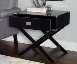Cami Single Drawer X Base Accent Table -Northlight Outlet Home Store 810543184 A0 8