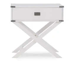 Cami Single Drawer X Base Accent Table -Northlight Outlet Home Store 810543185 3