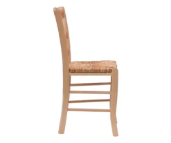 Bordeaux Natural Handwoven Ladder Back Side Chairs, 2-Pack -Northlight Outlet Home Store 810543191 A2 4