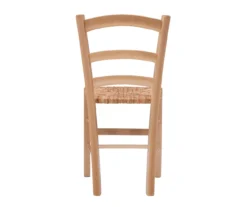 Bordeaux Natural Handwoven Ladder Back Side Chairs, 2-Pack -Northlight Outlet Home Store 810543191 A2 6