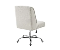 Comfort Home Warm White Sherpa Chair -Northlight Outlet Home Store 810543232 4