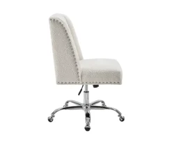 Comfort Home Warm White Sherpa Chair -Northlight Outlet Home Store 810543232 5