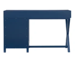 Kari Royal Blue 4-Drawer Office Desk 19 Kari Royal Blue 4-Drawer Office Desk -Northlight Outlet Home Store 810543245 A4 5