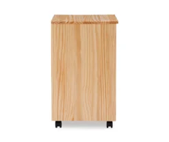 Craft Mate Natural Wood 6-Drawer Rolling Storage Cart -Northlight Outlet Home Store 810543290 4