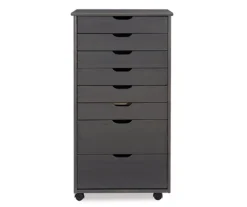Craft Mate Gray Wood 8-Drawer Rolling Storage Cart -Northlight Outlet Home Store 810543293 3