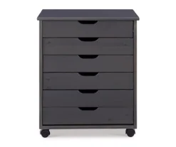 Craft Mate Wide Gray 6-Drawer Rolling Storage Cart -Northlight Outlet Home Store 810543297 3