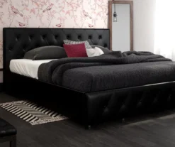 DHP Dana Faux Leather Upholstered Bed With Storage 30 DHP Dana Faux Leather Upholstered Bed With Storage -Northlight Outlet Home Store 810543731 3