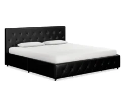 DHP Dana Faux Leather Upholstered Bed With Storage 33 DHP Dana Faux Leather Upholstered Bed With Storage -Northlight Outlet Home Store 810543731 6