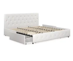 DHP Dana Faux Leather Upholstered Bed With Storage 39 DHP Dana Faux Leather Upholstered Bed With Storage -Northlight Outlet Home Store 810543732 2