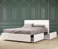 DHP Dana Faux Leather Upholstered Bed With Storage 38 DHP Dana Faux Leather Upholstered Bed With Storage -Northlight Outlet Home Store 810543734 6