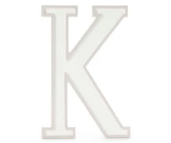 Monogram Gray Wash Tabletop Letter Plaque -Northlight Outlet Home Store 810544007