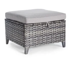 Real Living Rockbridge All-Weather Wicker Cushioned Patio Sofa & Ottoman Set -Northlight Outlet Home Store 810544462 1