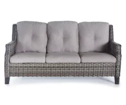 Real Living Rockbridge All-Weather Wicker Cushioned Patio Sofa & Ottoman Set -Northlight Outlet Home Store 810544462 3