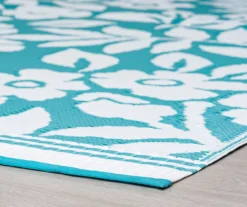 Plastic Outdoor Area Rug, (5' X 7') 34 Plastic Outdoor Area Rug, (5' X 7') -Northlight Outlet Home Store 810546210 4