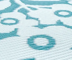 Plastic Outdoor Area Rug, (5' X 7') 37 Plastic Outdoor Area Rug, (5' X 7') -Northlight Outlet Home Store 810546210 7