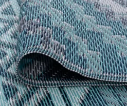 Plastic Outdoor Area Rug, (5' X 7') 30 Plastic Outdoor Area Rug, (5' X 7') -Northlight Outlet Home Store 810546225 6