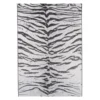Dolce Ivory & Black Bengal Stripe Indoor/Outdoor Area Rug