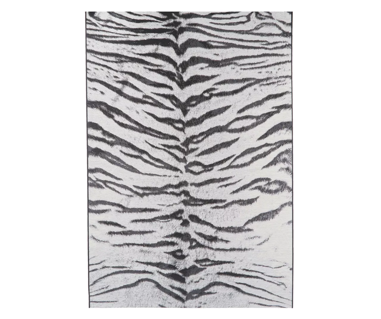 Dolce Ivory & Black Bengal Stripe Indoor/Outdoor Area Rug 1 Dolce Ivory & Black Bengal Stripe Indoor/Outdoor Area Rug