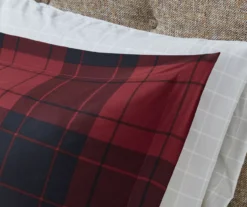 Red Buffalo Plaid Rochester Reversible California King 8-Piece Comforter Set -Northlight Outlet Home Store 810547533 810547534 810547687 810547688 810547689 10