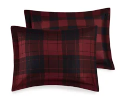 Red Buffalo Plaid Rochester Reversible California King 8-Piece Comforter Set -Northlight Outlet Home Store 810547533 810547534 810547687 810547688 810547689 16