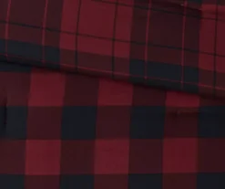 Red Buffalo Plaid Rochester Reversible California King 8-Piece Comforter Set -Northlight Outlet Home Store 810547533 810547534 810547687 810547688 810547689 9