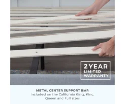 Isabelle Navy Upholstered Twin Wingback Bed -Northlight Outlet Home Store 810547602 810547606 810547614 810547610 7