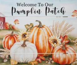 "Pumpkin Patch" Rustic Farm & Pumpkin Wall Decor -Northlight Outlet Home Store 810547818 3