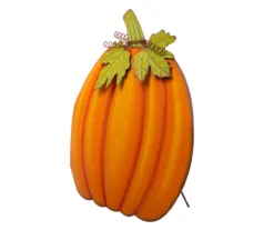 36" Oversize Orange Metal Pumpkin Yard Stake -Northlight Outlet Home Store 810547849 A0 7