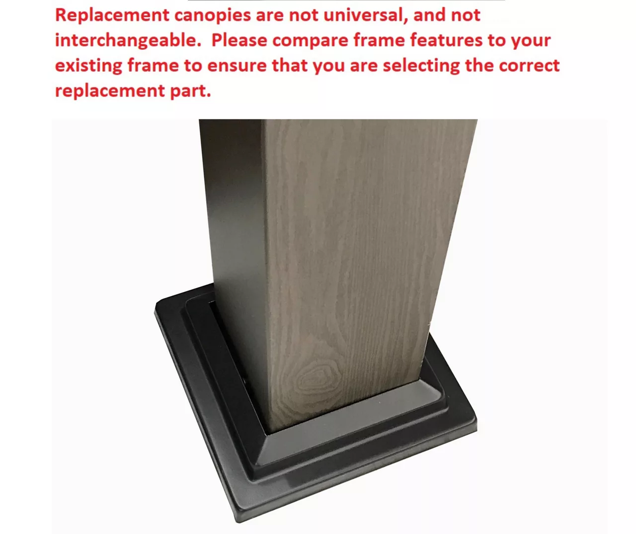 Shadow Creek Gazebo Stone Stripe Replacement Canopy 10 Shadow Creek Gazebo Stone Stripe Replacement Canopy - Image 10