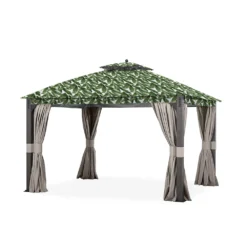 Shadow Creek Gazebo Palm Leaves Replacement Canopy -Northlight Outlet Home Store 810549235 61