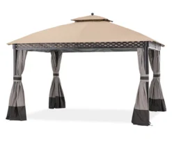 Oakmont Gazebo Beige Replacement Riplock Canopy -Northlight Outlet Home Store 810549263 7