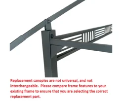 Westbrook Grill Gazebo Beige Replacement Canopy 18 Westbrook Grill Gazebo Beige Replacement Canopy -Northlight Outlet Home Store 810549286 3