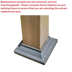 Capilano Pergola Beige Replacement Riplock Canopy -Northlight Outlet Home Store 810549289 81