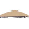 Dome Top Grill Gazebo Beige Replacement Riplock Canopy