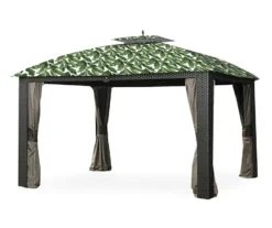 Riviera Sonoma Gazebo Palm Leaves Replacement Canopy -Northlight Outlet Home Store 810549317 8