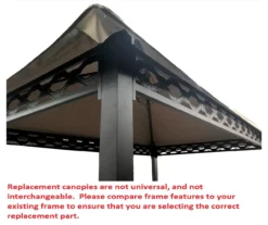 Pinehurst Grill Gazebo Beige Replacement Canopy -Northlight Outlet Home Store 810549353 71