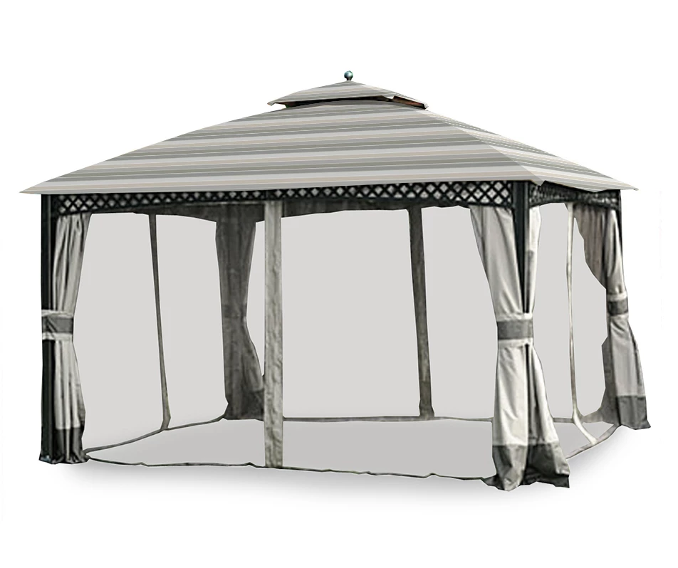 Windsor Dome Gazebo Stone Stripe Replacement Canopy 10 Windsor Dome Gazebo Stone Stripe Replacement Canopy - Image 10