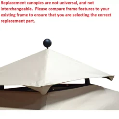 Windsor Grill Gazebo Palm Leaves Replacement Canopy -Northlight Outlet Home Store 810549392 7