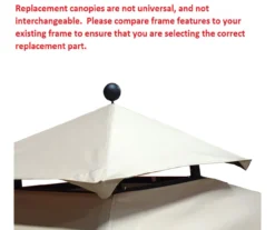 Windsor Grill Gazebo Palm Leaves Replacement Canopy -Northlight Outlet Home Store 810549392 71