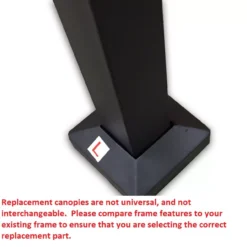 Windsor Grill Gazebo Stone Stripe Replacement Canopy -Northlight Outlet Home Store 810549394 6