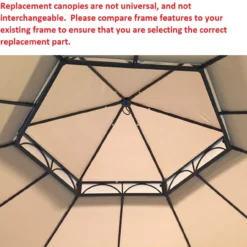 Southbay Gazebo Replacement Riplock Canopy -Northlight Outlet Home Store 810549400 4