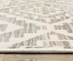 Capeita White & Earth-Tone Geometric Area Rug -Northlight Outlet Home Store 810551319 7