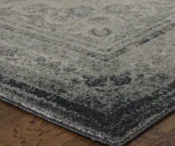 Ricardo Ivory & Gray Ornate Mandala Area Rug -Northlight Outlet Home Store 810551379 1