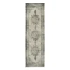 Ricardo Ivory & Gray Ornate Mandala Area Rug