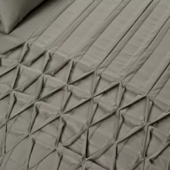 Aurora Pleated Pintuck Comforter Set 39 Aurora Pleated Pintuck Comforter Set -Northlight Outlet Home Store 810552888 2