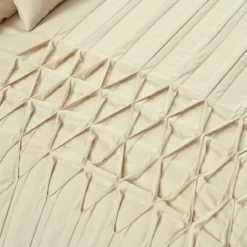 Aurora Pleated Pintuck Comforter Set 33 Aurora Pleated Pintuck Comforter Set -Northlight Outlet Home Store 810552889 2