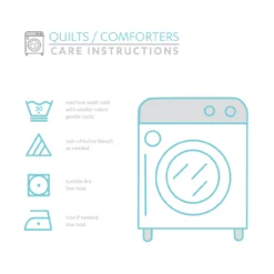 Ava Gray Diamond-Quilted Full/Queen 3-Piece Quilt Set -Northlight Outlet Home Store 810552955 4