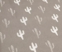 Gray & Pink Llama Pattern Block Full/Queen 5-Piece Quilt Set -Northlight Outlet Home Store 810552996 31