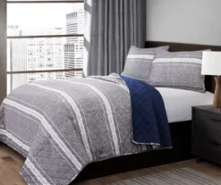 Marlton Stripe Quilt Set